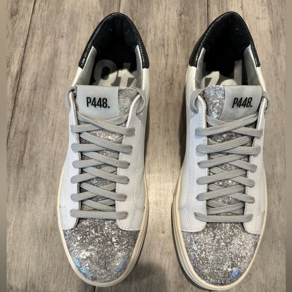 P448 Leather Sneakers Sz 9.5